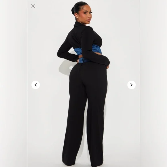 Stylish Black and Blue denim - Picture 2 of 4